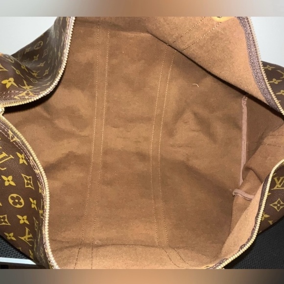 Louis Vuitton Speedy Keepall Bandoliere 55 Monogram Bag Authenticated w Dustbag - Picture 7 of 10